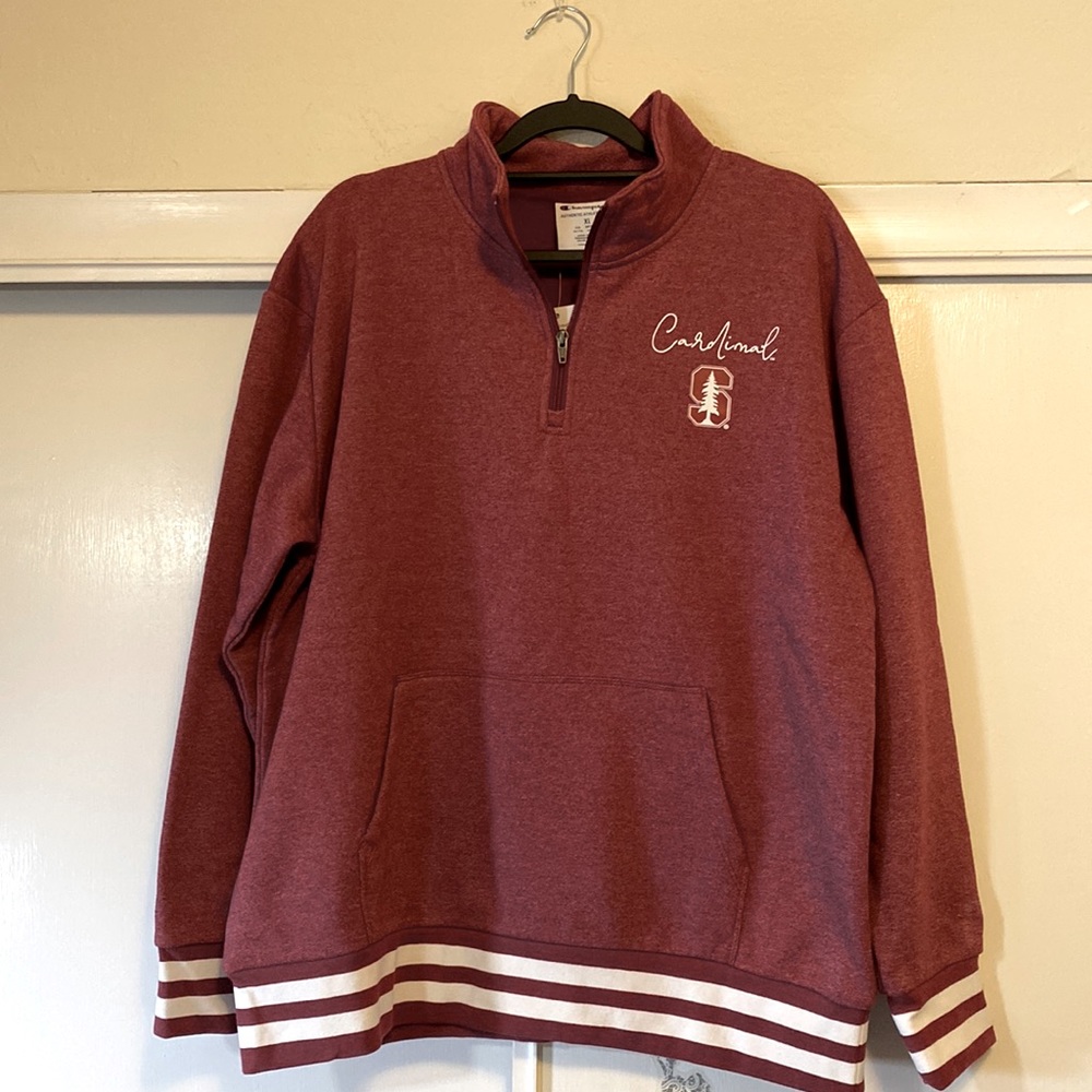 NWT Stanford Zip pullover. Size XL